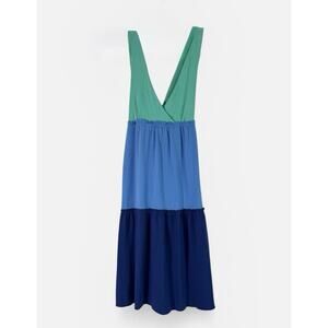 JL Colorblock Dress Sleeveless Length S Comfortable Summer Spring Fun